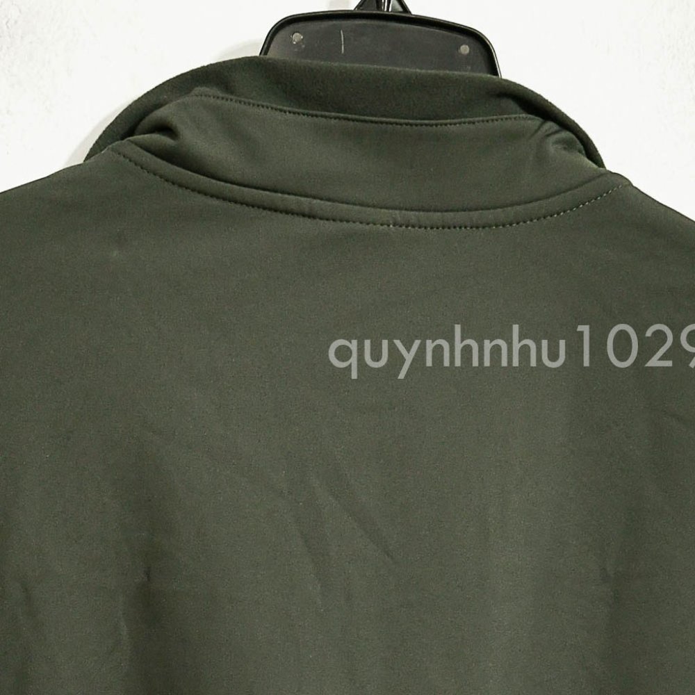 NWT 32 Degrees Heat Men's 1/4 zip Pullover IN ARMY GREEN - Picture 7 of 7
